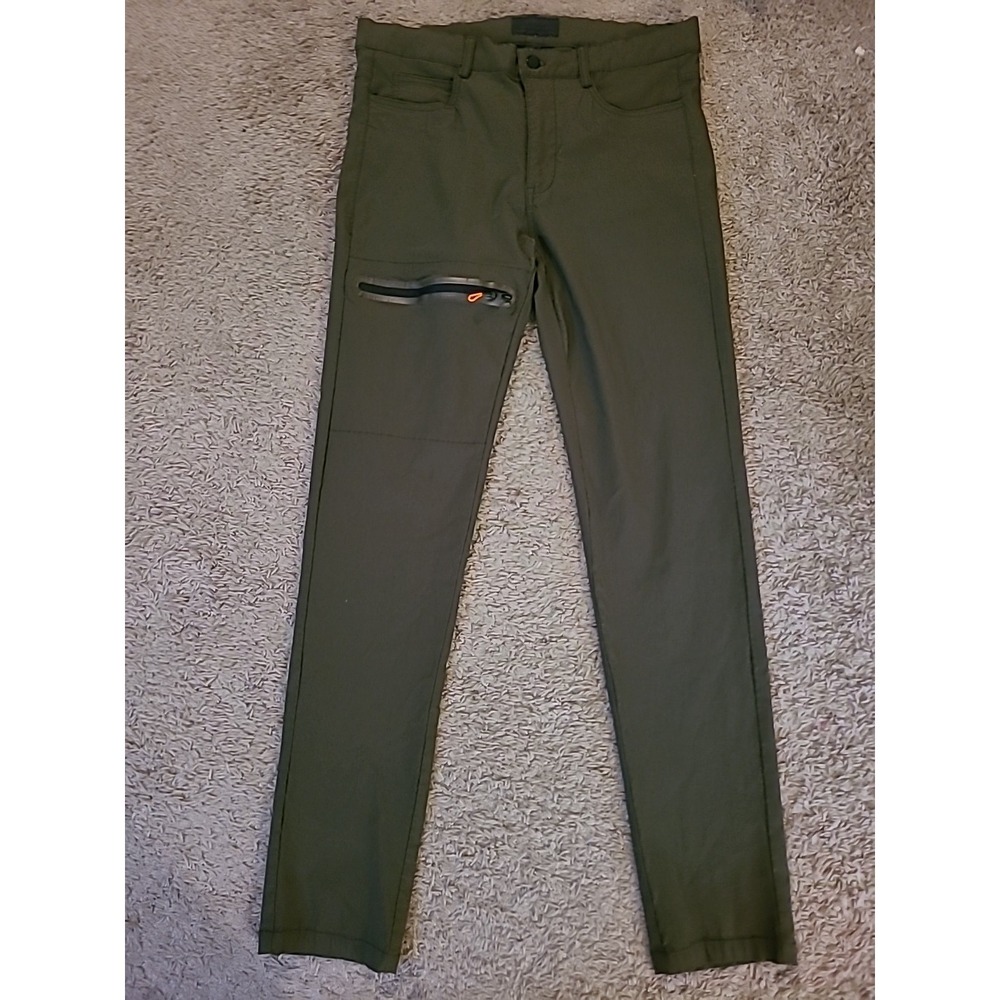 Nomad OLV Tech Cargo Pants Men's 32X32 Olive Slim Fit Stretch Gorpcore Outdoor